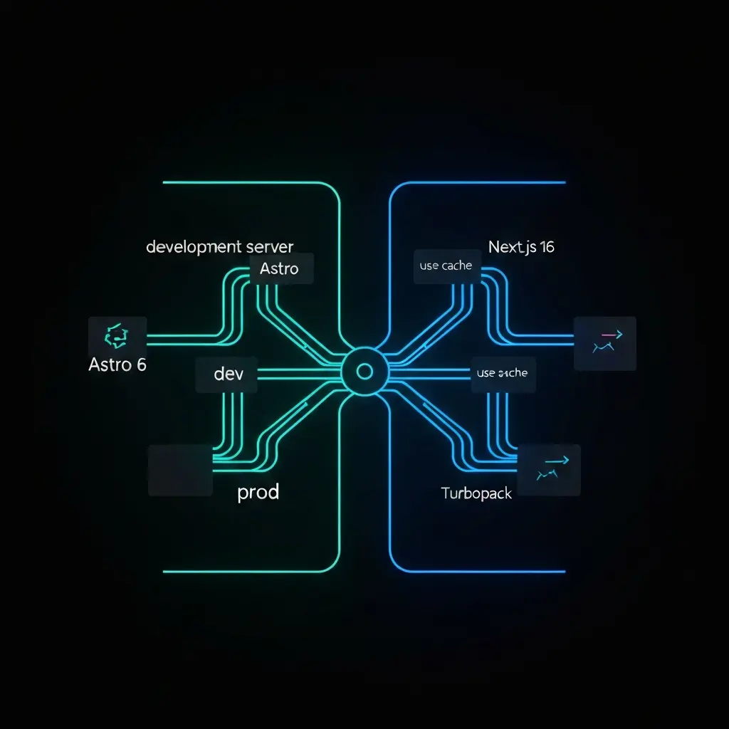 Astro 6 Beta and Next.js 16 Stable deliver a major shift towards explicit data governance and absolute runtime parity, fundamentally changing how frontend teams build and deploy.
