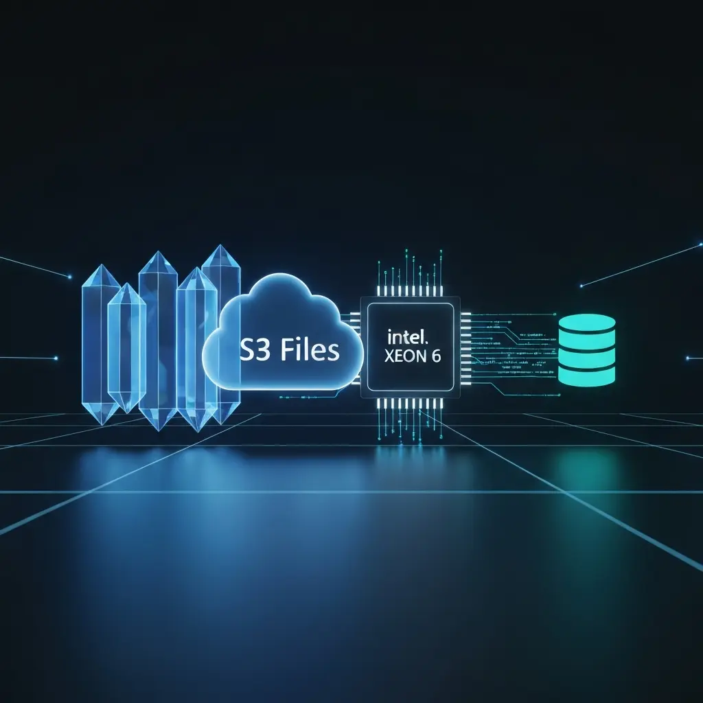 Amazon’s 2026 platform updates enable POSIX-compliant S3 Files for high-throughput shared access and custom Intel Xeon 6 RDS instances for superior database performance.