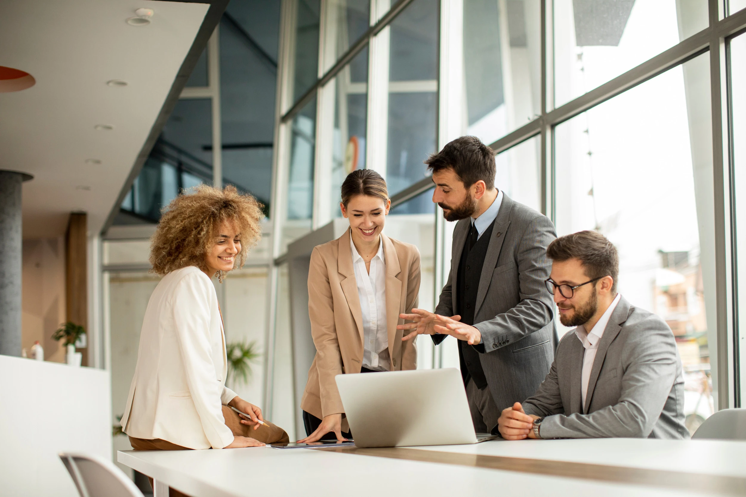 Team collaboration at Criztec Technologies